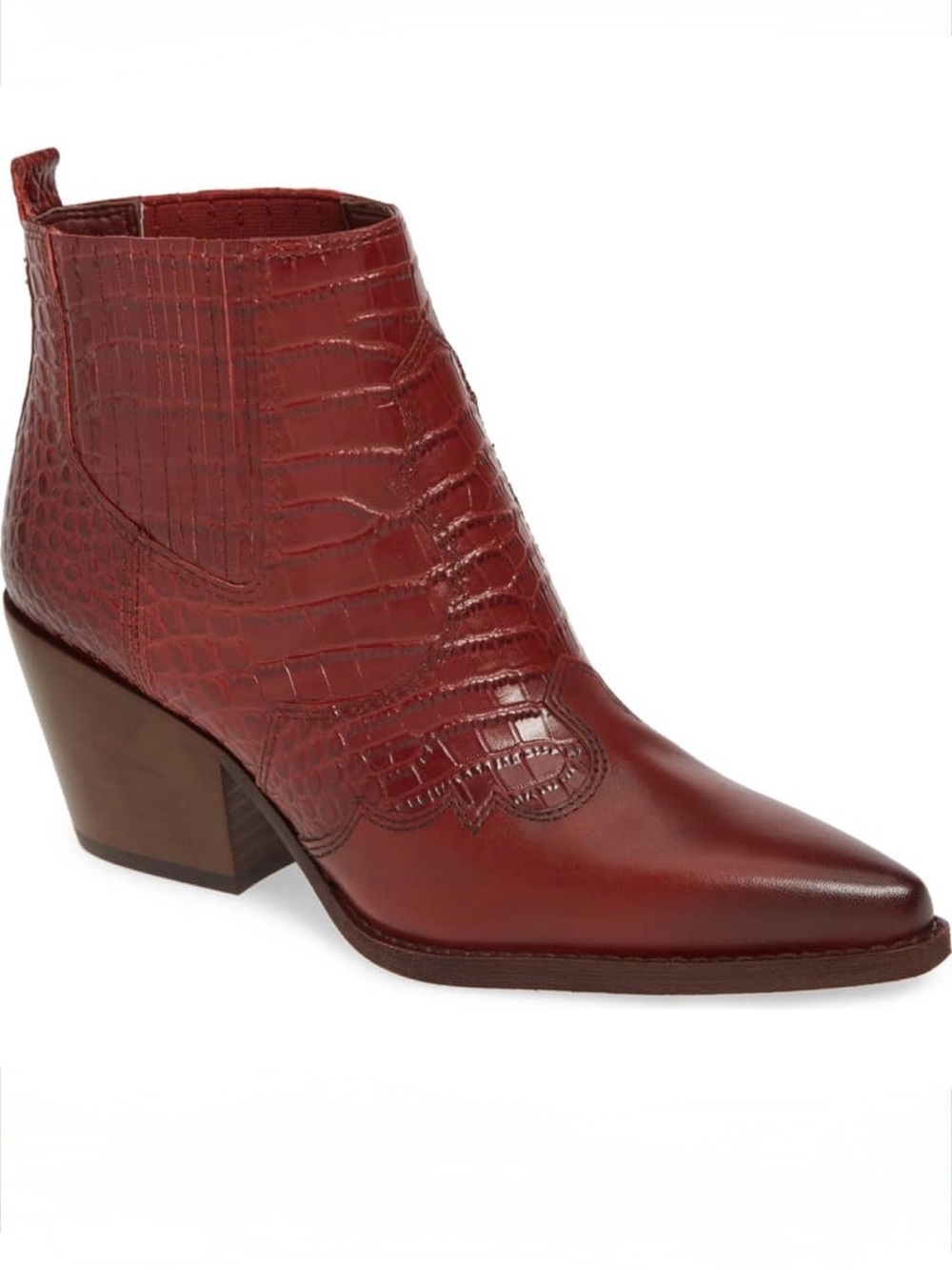 Sam Edelman Winona Western Ankle Boots Size 8.5